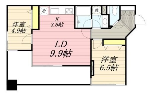 LANAI　T　GARDENの物件間取画像